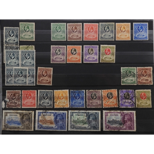 7125 - GOLD COAST a good lot to include sg1 and sg3 used, sg4 x 2, 1884 set used including shades some mint... 