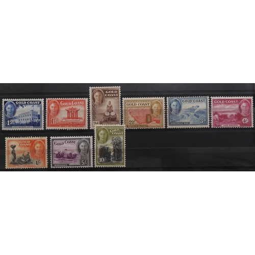 7125 - GOLD COAST a good lot to include sg1 and sg3 used, sg4 x 2, 1884 set used including shades some mint... 