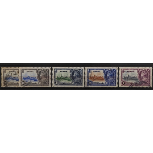 7129 - NIGERIA including , LAGOS, OIL RIVER and NIGER COAST on stock book pages to include LAGOS sg10 sg11 ... 