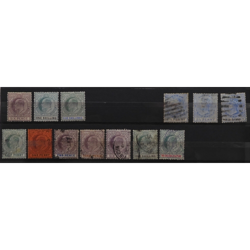7129 - NIGERIA including , LAGOS, OIL RIVER and NIGER COAST on stock book pages to include LAGOS sg10 sg11 ... 