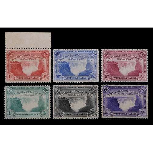 7131 - RHODESIA 1903 set sg94 -sg99 Victoria Falls very fine mint of very fresh appearance