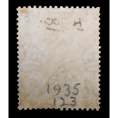 7138 - KENYA UGANDA TANGANYIKA sg123 £1 black and red very fine circular date stamp used