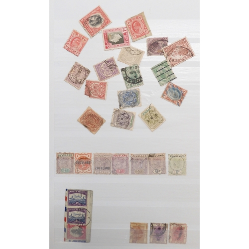 7141 - BRITISH AFRICA to include CAPE OF GOOD HOPE Triangles 1d x 2 one with three margins, 4d x 3 one with... 