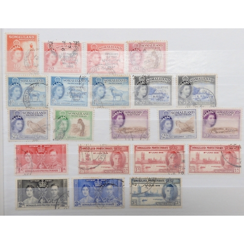 7141 - BRITISH AFRICA to include CAPE OF GOOD HOPE Triangles 1d x 2 one with three margins, 4d x 3 one with... 