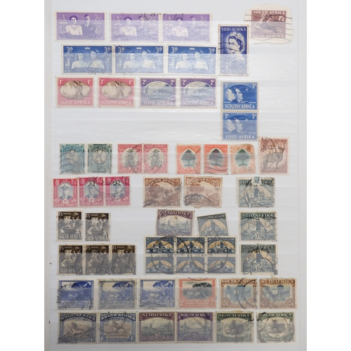 7141 - BRITISH AFRICA to include CAPE OF GOOD HOPE Triangles 1d x 2 one with three margins, 4d x 3 one with... 