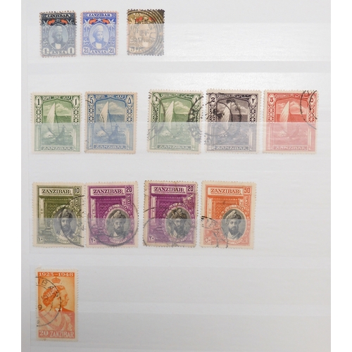7141 - BRITISH AFRICA to include CAPE OF GOOD HOPE Triangles 1d x 2 one with three margins, 4d x 3 one with... 