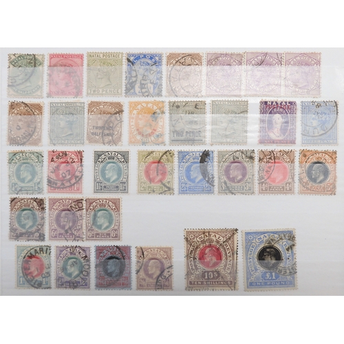7141 - BRITISH AFRICA to include CAPE OF GOOD HOPE Triangles 1d x 2 one with three margins, 4d x 3 one with... 