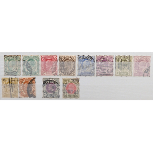 7141 - BRITISH AFRICA to include CAPE OF GOOD HOPE Triangles 1d x 2 one with three margins, 4d x 3 one with... 