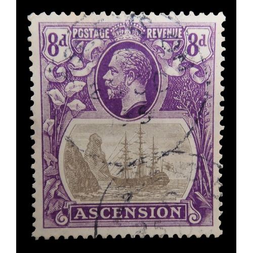 7146 - ASCENSION ISLAND 1924 sg17 with 