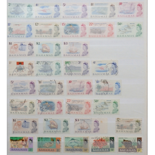 7152 - CAYMAN ISLANDS a collection on 5 stock book pages to include 1900 ½d and 1d used and mint with a blo... 