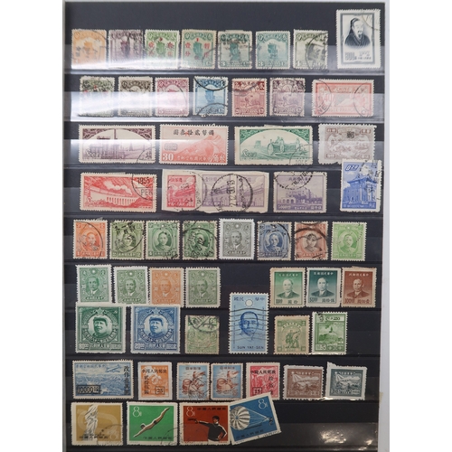 7162 - HONG KONG and FAR EAST on stock book pages to include sg4 -sg7 used both with faults, 1863 set vario... 