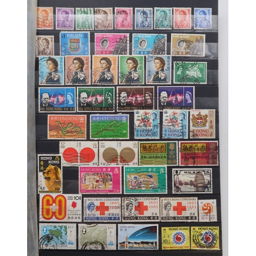7162 - HONG KONG and FAR EAST on stock book pages to include sg4 -sg7 used both with faults, 1863 set vario... 