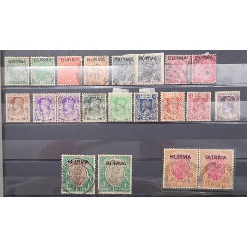 7164 - MALAYSIA&nbsp; and FAR EAST an unorganised collection on 9 stock book pages with STRAITS SETTLEMENTS... 