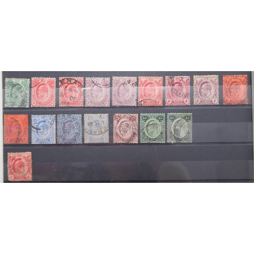 7164 - MALAYSIA&nbsp; and FAR EAST an unorganised collection on 9 stock book pages with STRAITS SETTLEMENTS... 