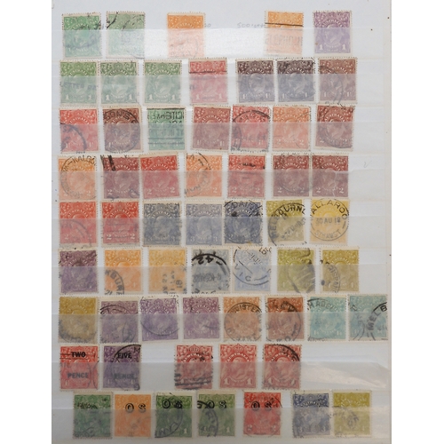 7168 - AUSTRALIA a collection on 7 stock book pages, this collection is bit unorganised however many good a... 