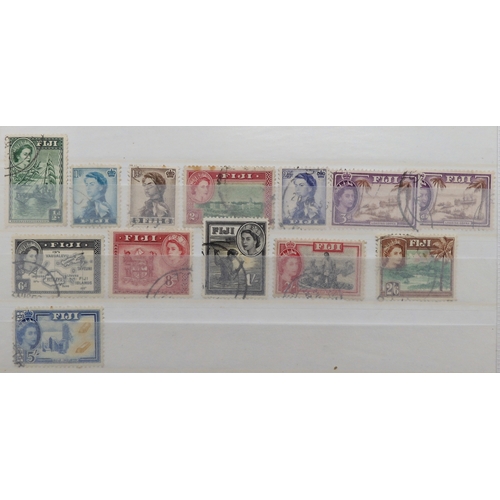 7169 - BRITISH PACIFIC ISLANDS collection 6 stock book pages SOLOMON ISLANDS 1939 set sg60-sg72 mint x 2 an... 