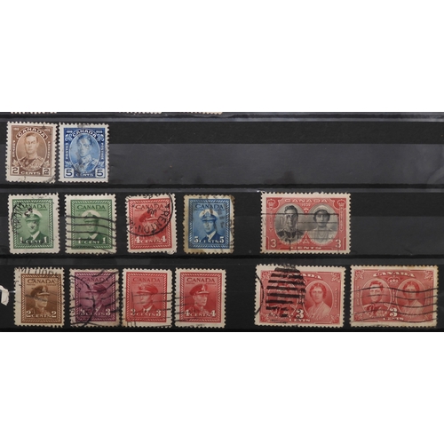 7175 - CANADA a collection in a green stock book&nbsp; from 1838 including large heads to 15c with shades, ... 