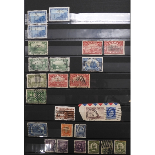7175 - CANADA a collection in a green stock book&nbsp; from 1838 including large heads to 15c with shades, ... 