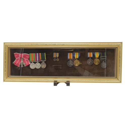 2501 - A WW2 M.B.E. MEDAL GROUP OF FOURAwarded to 192193 (Temporary) Senior Commander Margaret Alicia Cowel... 