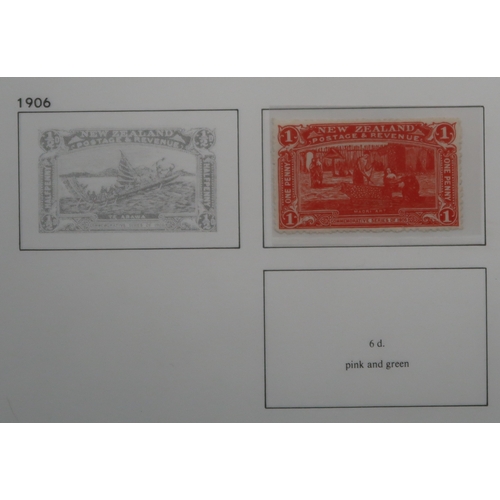 7011 - NEW ZEALAND 1908-36 collection of Mainly Mint Stamps, INC. SG 386 Mint, 1909 to 1/-, 4d & 6d Min... 