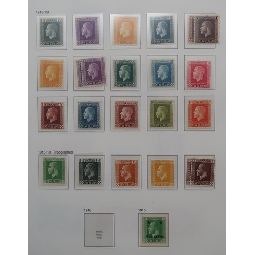 7011 - NEW ZEALAND 1908-36 collection of Mainly Mint Stamps, INC. SG 386 Mint, 1909 to 1/-, 4d & 6d Min... 