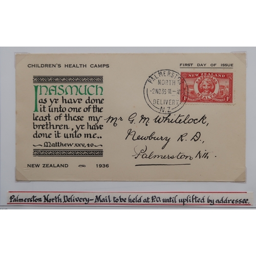 7011 - NEW ZEALAND 1908-36 collection of Mainly Mint Stamps, INC. SG 386 Mint, 1909 to 1/-, 4d & 6d Min... 