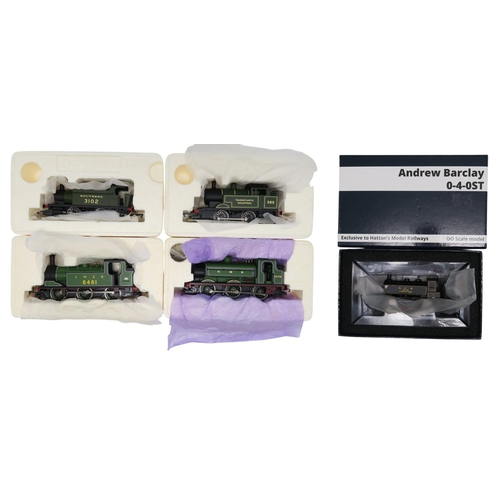 Boxed Hornby 00-gauge locomotives, including R2186B GNR 0-6-0ST Class ...