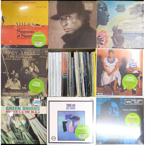 8016 - JAZZA good collection of Jazz LP vinyl records, primarily still sealed on Impulse and Verve Records ... 