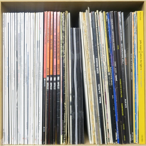8016 - JAZZA good collection of Jazz LP vinyl records, primarily still sealed on Impulse and Verve Records ... 