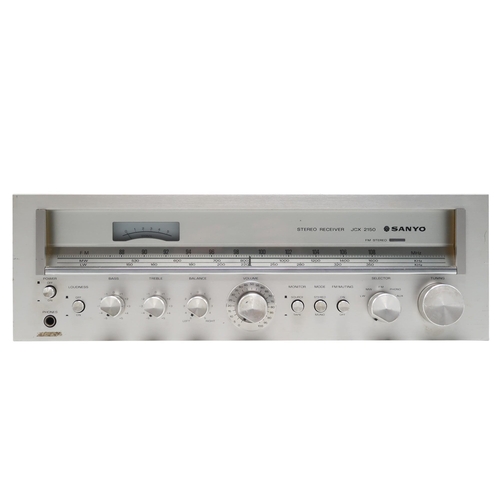 8048 - VINTAGE RECEIVER & CASSETTE SYSTEMTo include;Sanyo RD 5035 Stereo Cassette DeckSanyo JCX 2150 St... 