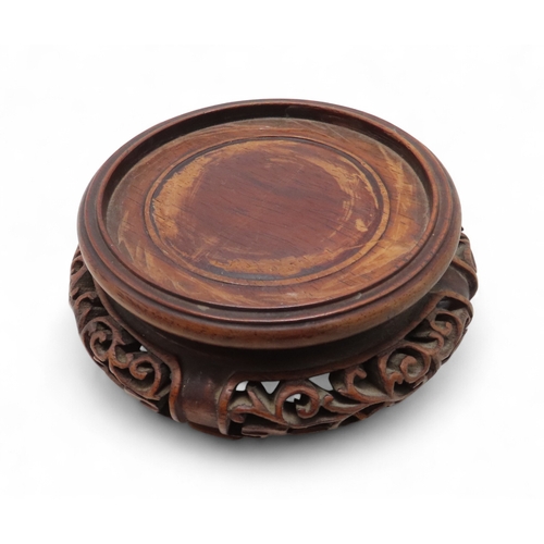 2272 - A CHINESE PORCELAIN CUPPainted with enamels depicting Shou symbols and bats, with single plum within... 