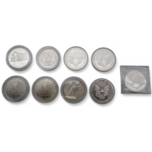 5050 - United States (1776-date) Silver Dollar Coins to include a 1922 