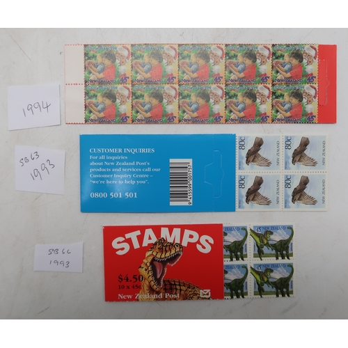 7013 - Small collection of mainly New Zealand Booklets+ a few Ascension Isl, & Falkland Isl. booklets. ... 