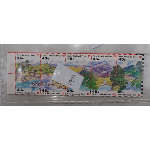 7013 - Small collection of mainly New Zealand Booklets+ a few Ascension Isl, & Falkland Isl. booklets. ... 