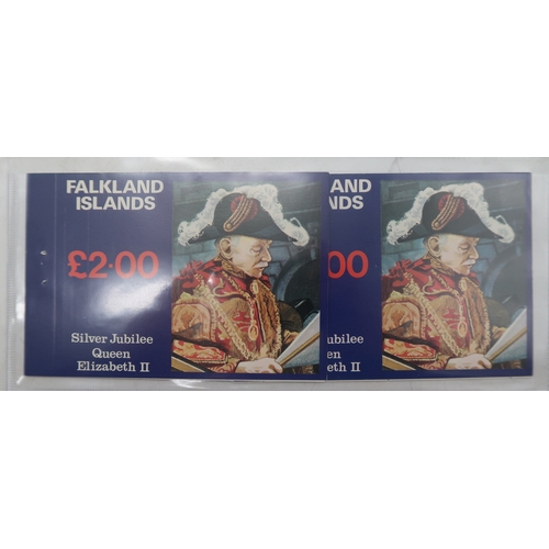 7013 - Small collection of mainly New Zealand Booklets+ a few Ascension Isl, & Falkland Isl. booklets. ... 