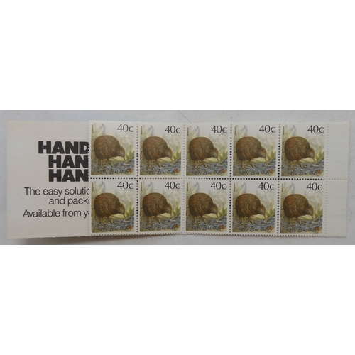 7023 - NEW ZEALAND Small group of Booklets (9 booklets)INC. SG. SB43 & 43a (with CAPEX logo) SG  SB44 a... 