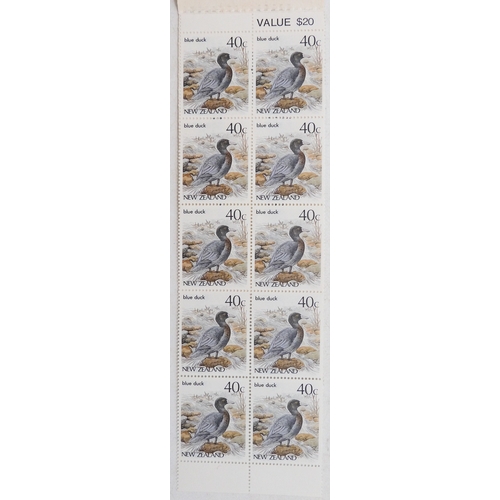 7023 - NEW ZEALAND Small group of Booklets (9 booklets)INC. SG. SB43 & 43a (with CAPEX logo) SG  SB44 a... 