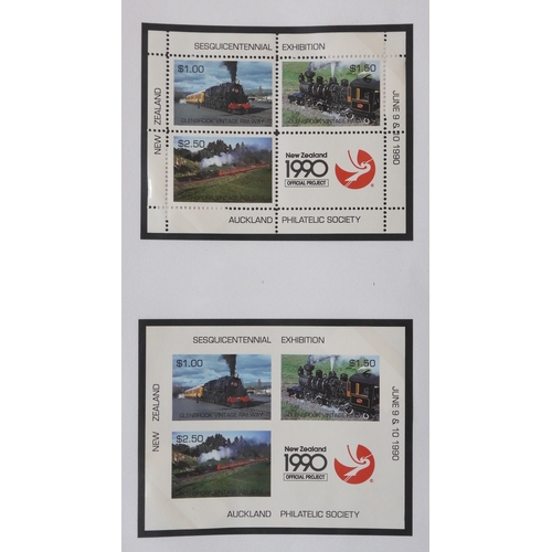 7034 - New Zealand. Small Box containing the remainder of the large New Zealand Collection. With large quan... 