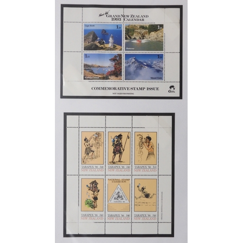 7034 - New Zealand. Small Box containing the remainder of the large New Zealand Collection. With large quan... 