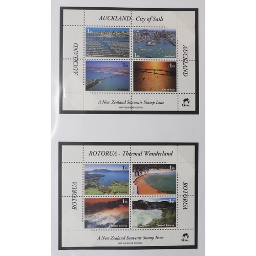 7034 - New Zealand. Small Box containing the remainder of the large New Zealand Collection. With large quan... 