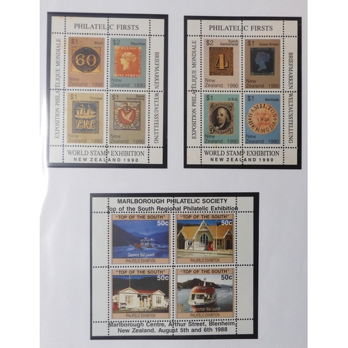 7034 - New Zealand. Small Box containing the remainder of the large New Zealand Collection. With large quan... 