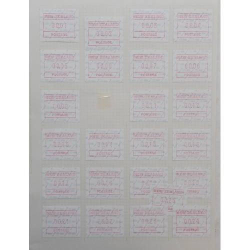 7034 - New Zealand. Small Box containing the remainder of the large New Zealand Collection. With large quan... 