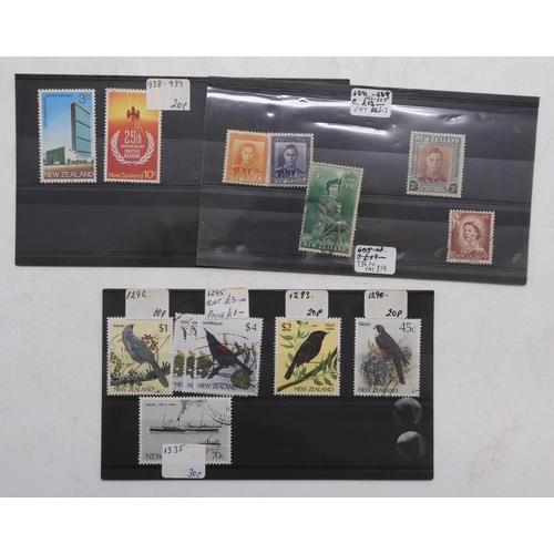 7034 - New Zealand. Small Box containing the remainder of the large New Zealand Collection. With large quan... 
