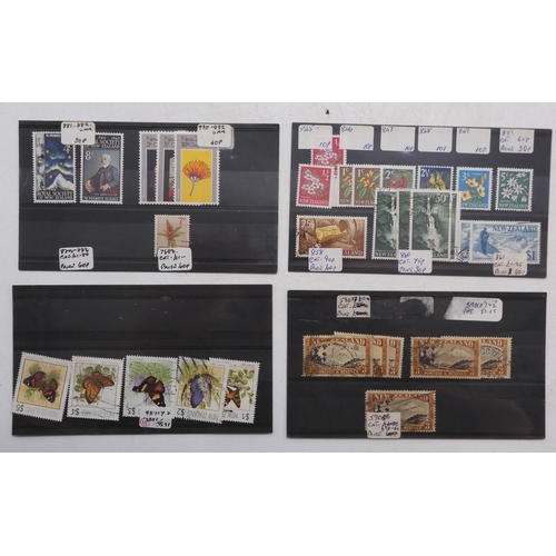 7034 - New Zealand. Small Box containing the remainder of the large New Zealand Collection. With large quan... 
