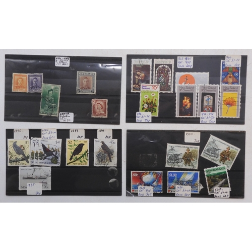 7034 - New Zealand. Small Box containing the remainder of the large New Zealand Collection. With large quan... 