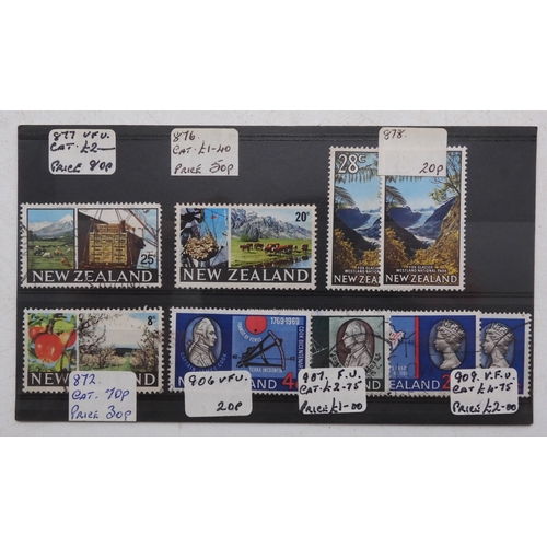 7034 - New Zealand. Small Box containing the remainder of the large New Zealand Collection. With large quan... 