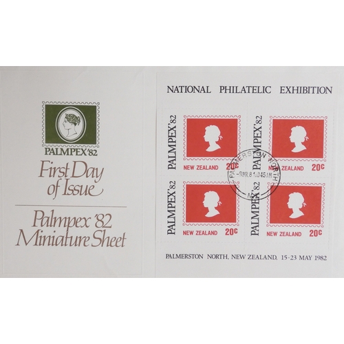 7034 - New Zealand. Small Box containing the remainder of the large New Zealand Collection. With large quan... 