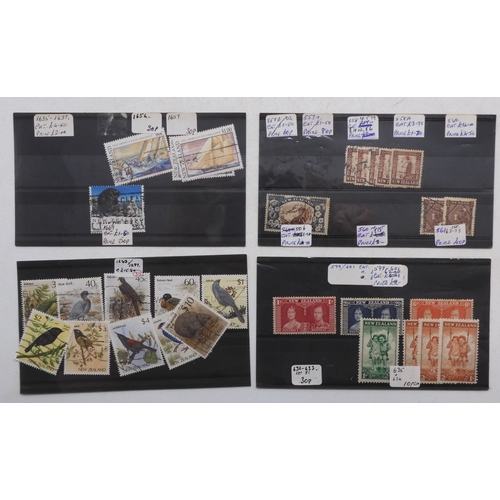 7034 - New Zealand. Small Box containing the remainder of the large New Zealand Collection. With large quan... 