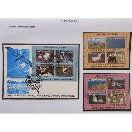 7034 - New Zealand. Small Box containing the remainder of the large New Zealand Collection. With large quan... 