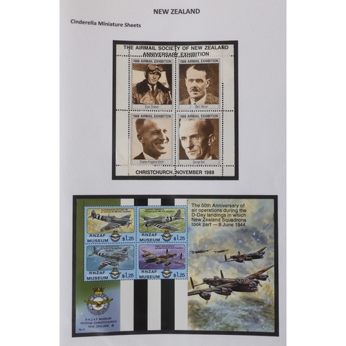 7034 - New Zealand. Small Box containing the remainder of the large New Zealand Collection. With large quan... 